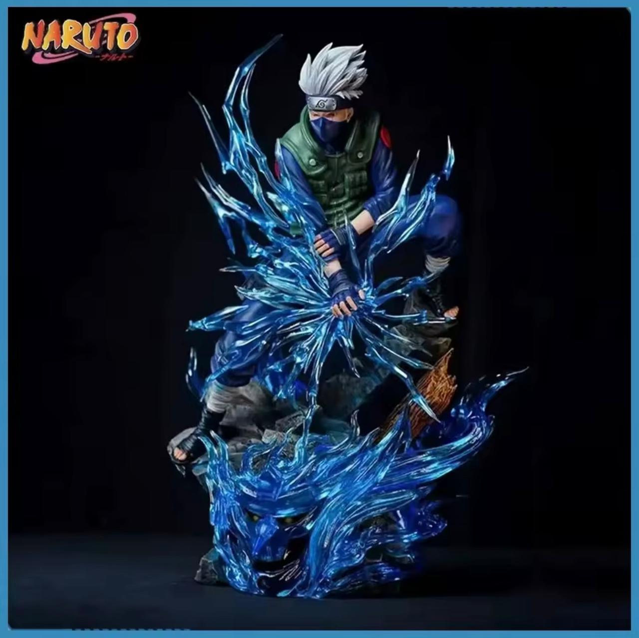 24cm Naruto Anime Action Figurine Hatake Kakashi Figuras Pvc Model Doll Decoration Model Statue Collection Toys Birthday Gift