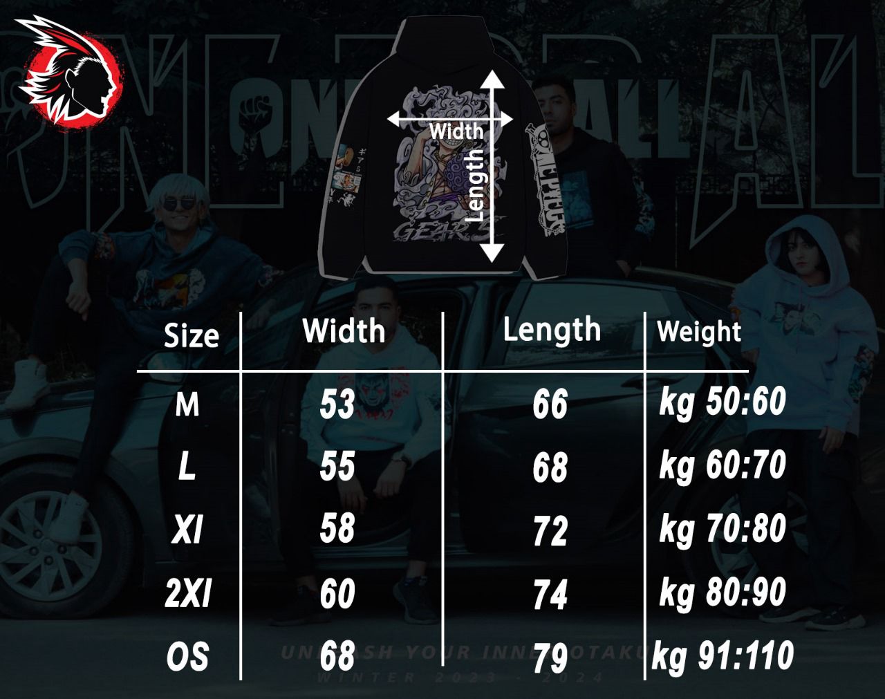 Solo leveling black new hoodie from one for all anime clothing store in egypt