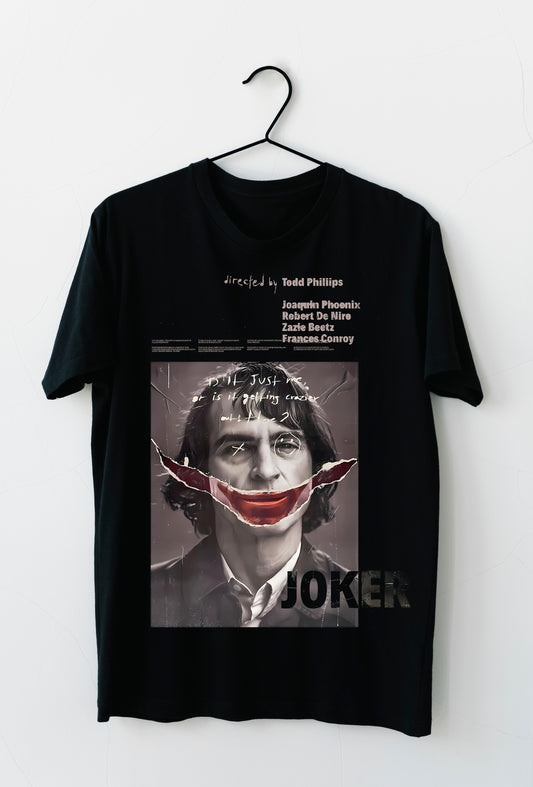 Joker black t-shirt from One For All