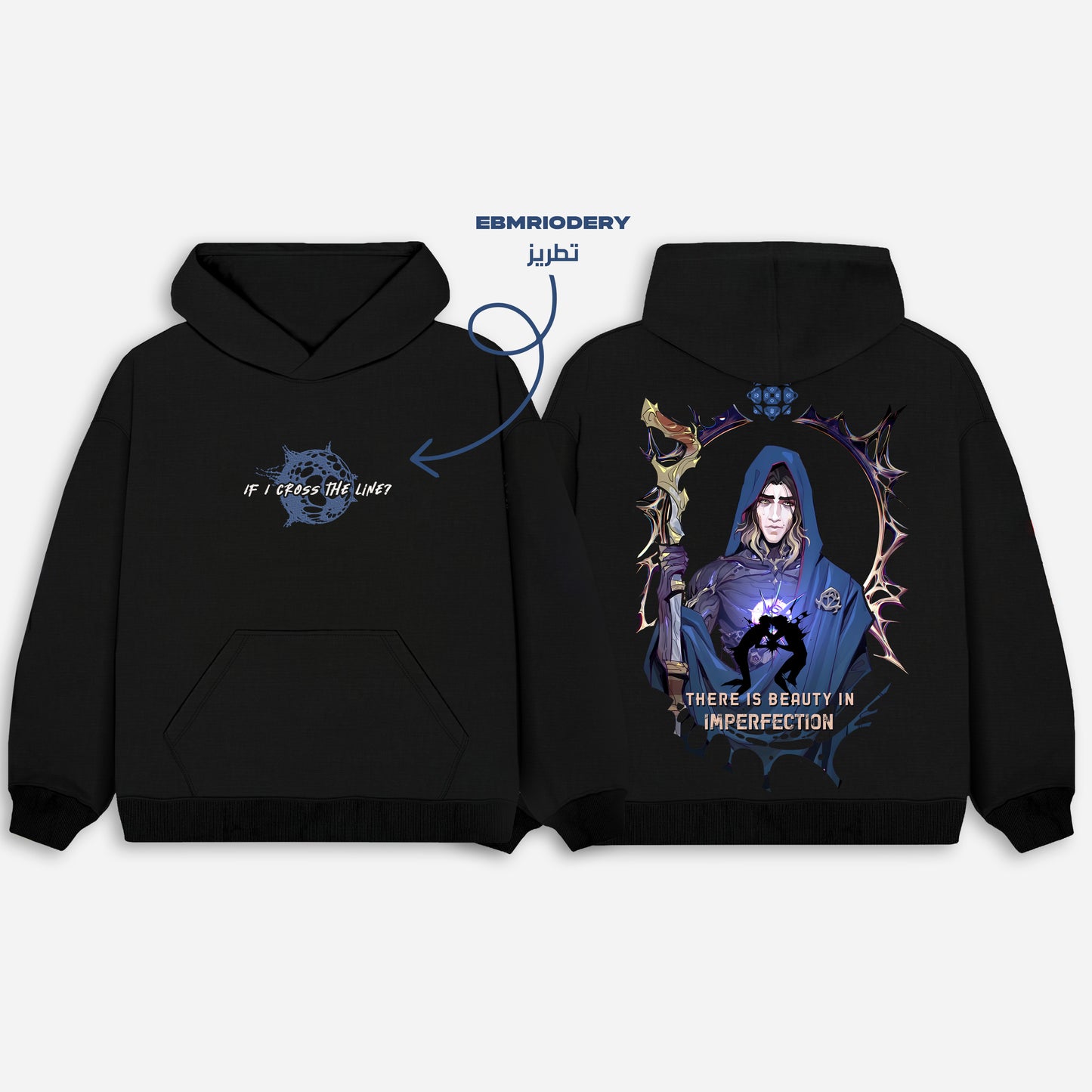 Victor-arcane-league of legends hoodie from one for all anime clothing store in Egypt