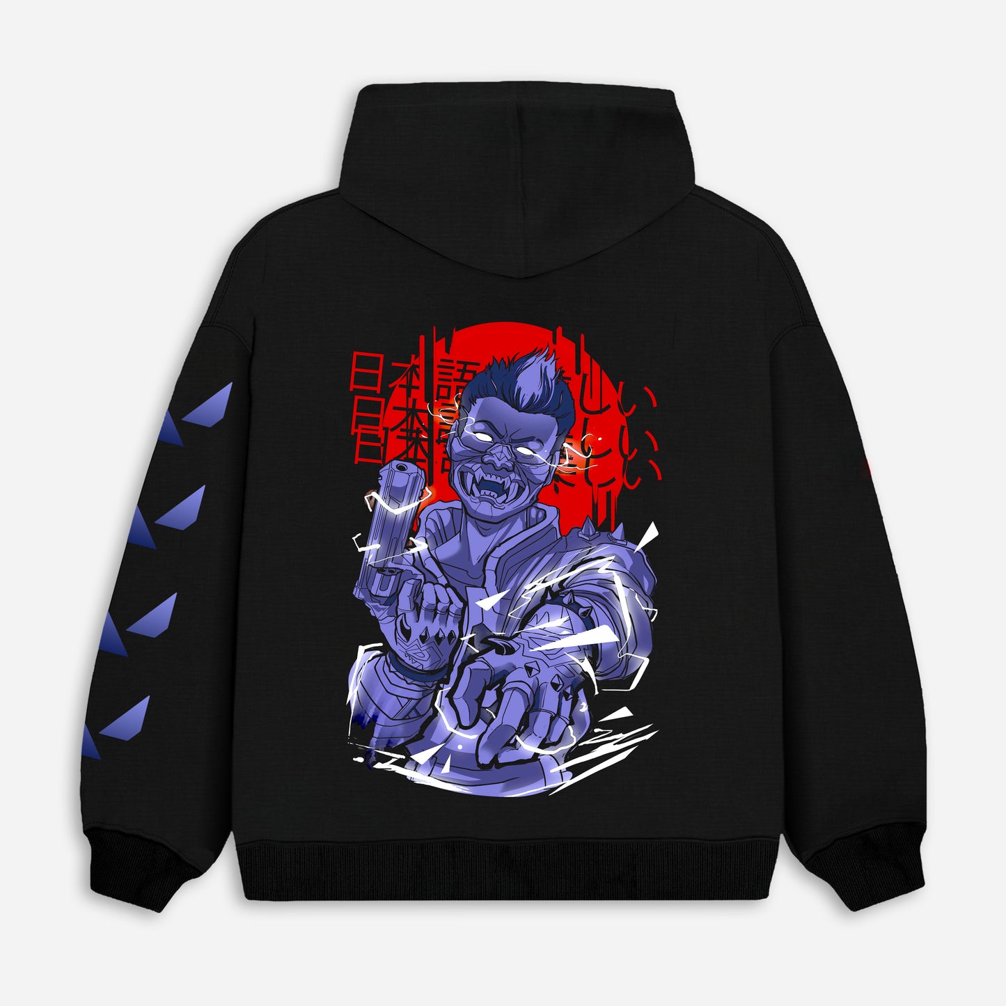 Yoru-valorant hoodie from one for all anime clothing store in Egypt